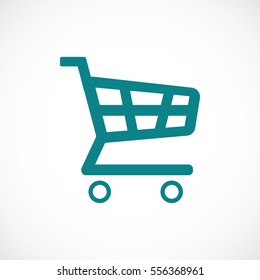 shopping chart icon, vector best flat icon, EPS
