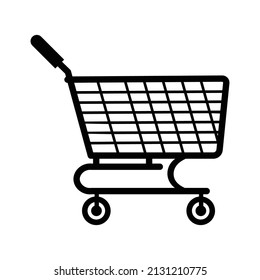 shopping chart icon vector symbol template