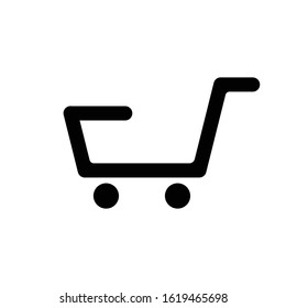 Shopping Chart Symbol Icon Vector Illustration