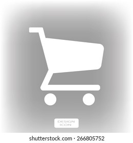 shopping chart vector icon