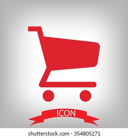 shopping chart vector icon