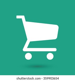shopping chart vector icon