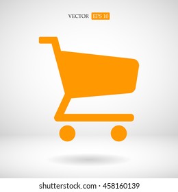 shopping chart vector icon