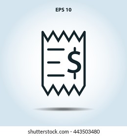 shopping checkout line icon