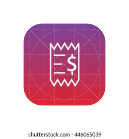 shopping checkout line icon
