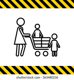 Shopping with children