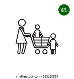 Shopping with children
