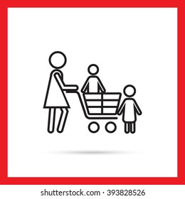 Shopping with children