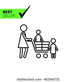 Shopping with children