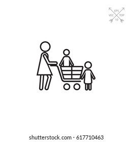 Shopping with children