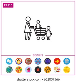 Shopping with children