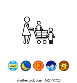 Shopping with children