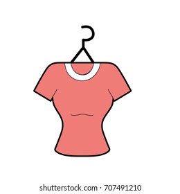 shopping clothes in the market with style design