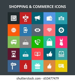 Shopping and Commerce Icons