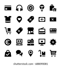 Shopping and Commerce Vector Icons 3