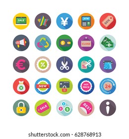 Shopping and Commerce Vector Icons 8