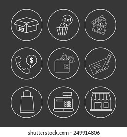 shopping concept design, vector illustration eps10 graphic 