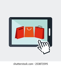 shopping concept design, vector illustration eps10 graphic 