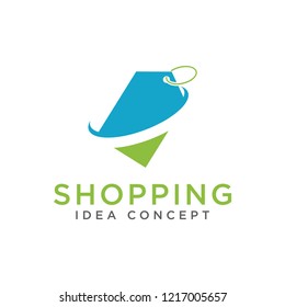 Shopping Concept Logo Design