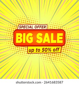 Shopping Day big Sale Banner Template design special offer discount, Shopping banner template, Abstract Geometric Web Header template design for Sale. Product stand Display Sale promotion.