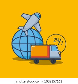 shopping and delivery design