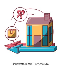 shopping and delivery design