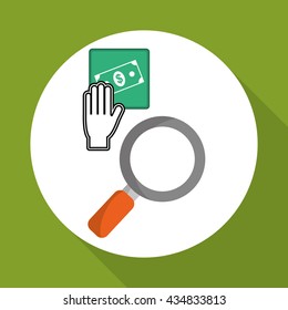 Shopping design. Marketing icon. Isolated illustration, vector