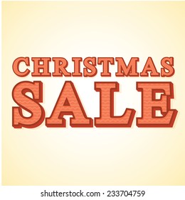 Shopping design over beige background, vector illustration.