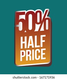 shopping  design over  blue background. vector illustration