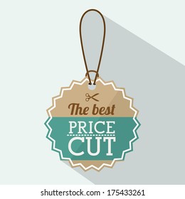 shopping design over blue background vector illustration