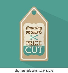 shopping design over blue  background vector illustration