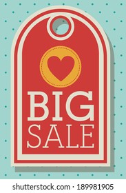 Shopping design over blue background, vector illustration