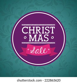 Shopping design over blue background, vector illustration