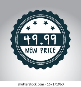 shopping  design over gray  background. vector illustration