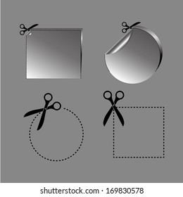 shopping  design over  gray  background. vector illustration