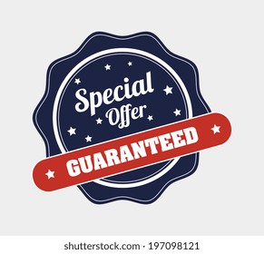 Shopping design over gray background, vector illustration