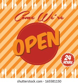 shopping design over lineal background vector illustration 