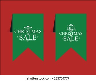 Shopping design over red background, vector illustration.