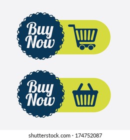 shopping design over  white background vector illustration