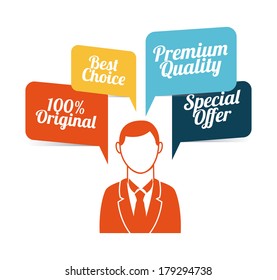 shopping design over  white  background vector illustration