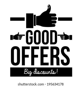 Shopping design over white background, vector illustration