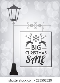 Shopping design over white background, vector illustration