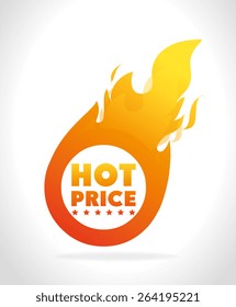 Shopping design over white background, vector illustration.
