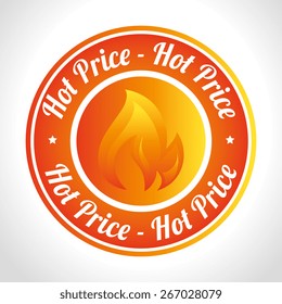 Shopping design over white background, vector illustration.
