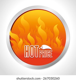 Shopping design over white background, vector illustration.