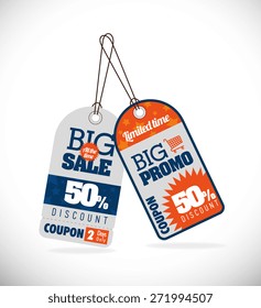 Shopping design over white background, vector illustration.