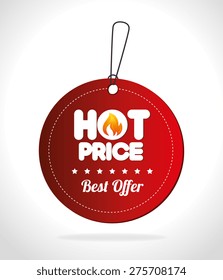 Shopping design over white background, vector illustration.