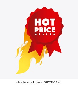 Shopping design over white background, vector illustration.
