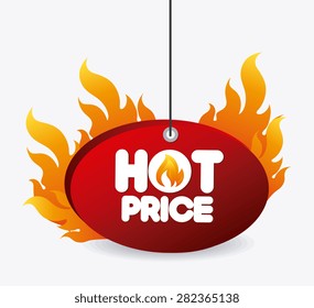 Shopping design over white background, vector illustration.