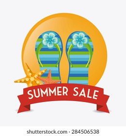 Shopping design over white background, vector illustration.